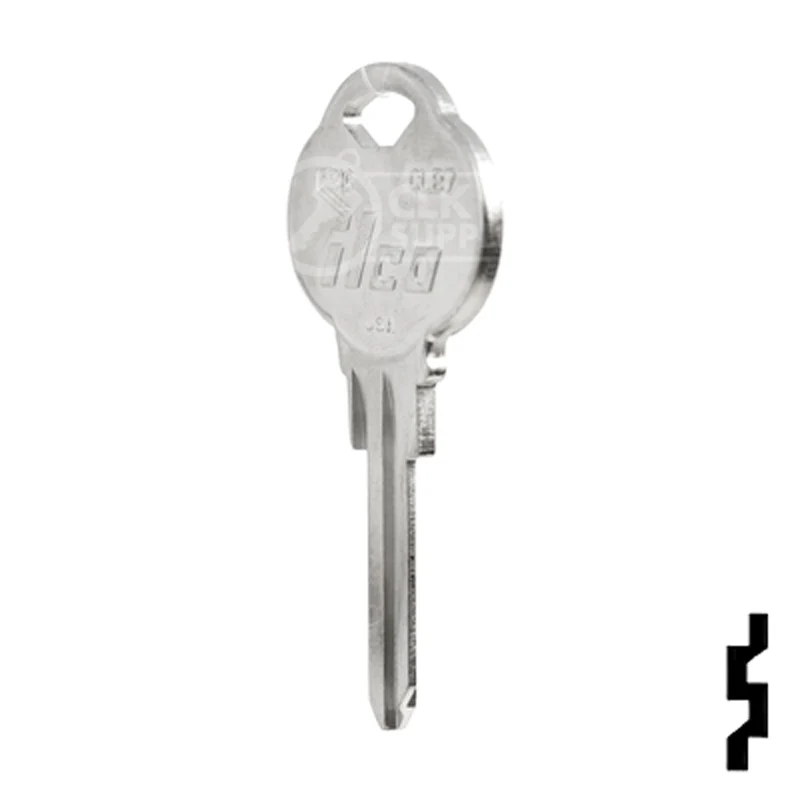 Uncut Key Blank | The Club | 1581G, CLB7 - Image 21