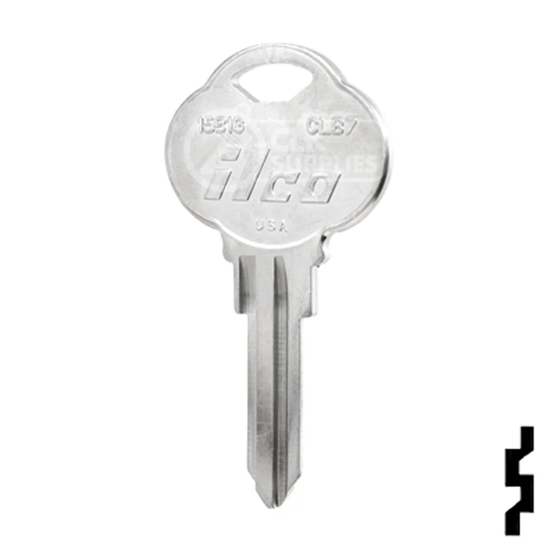 Uncut Key Blank | The Club | 1581G, CLB7 - Image 23