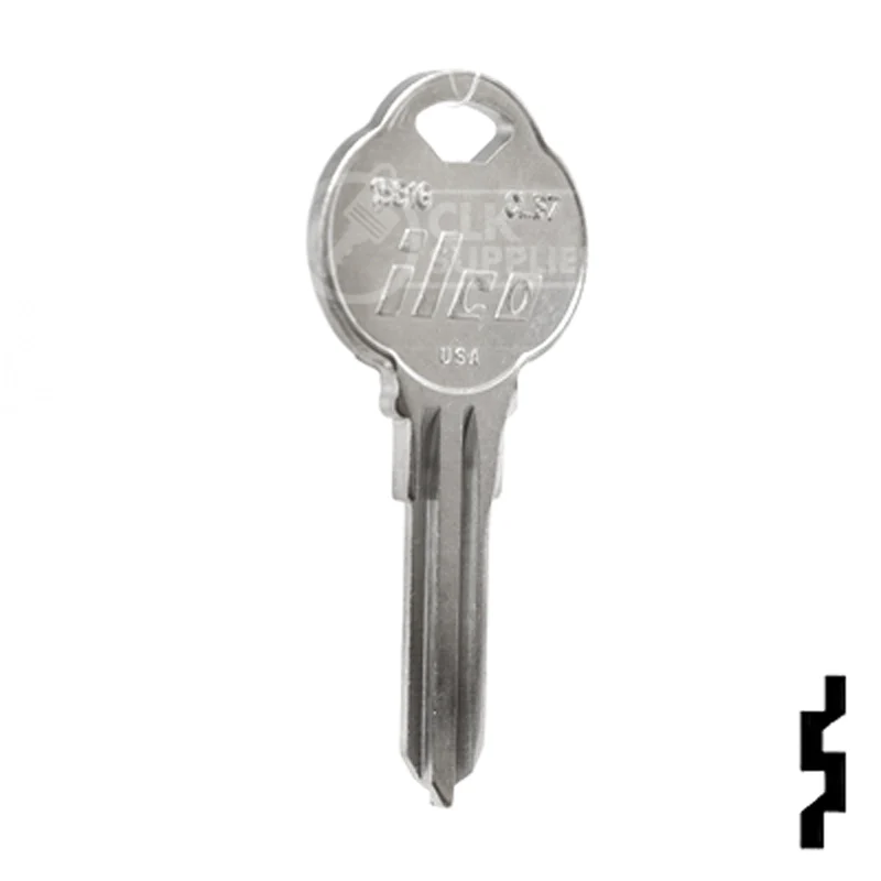 Uncut Key Blank | The Club | 1581G, CLB7 - Image 4