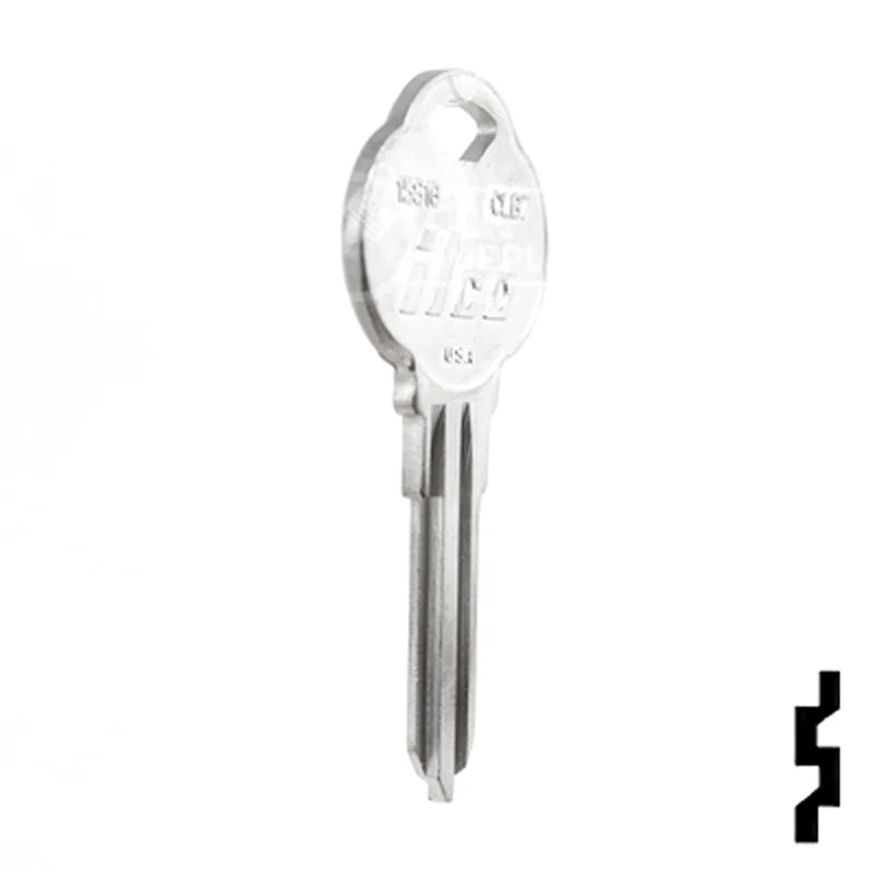 Uncut Key Blank | The Club | 1581G, CLB7 - Image 5