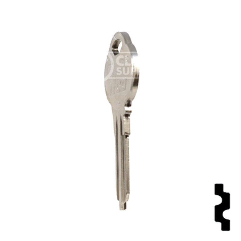 Uncut Key Blank | The Club | 1589I, CLB9 - Image 22