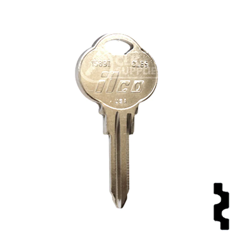 Uncut Key Blank | The Club | 1589I, CLB9 - Image 4