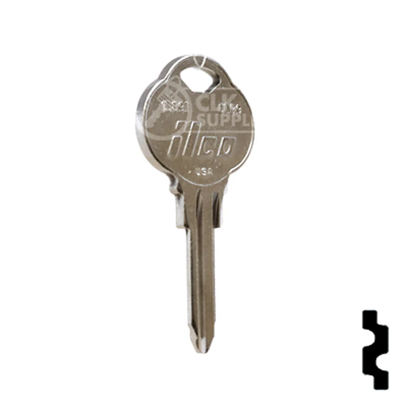 Uncut Key Blank | The Club | 1589I, CLB9 - Image 5