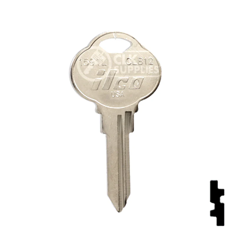 Uncut Key Blank | The Club | 1591L, CLB12 - Image 2