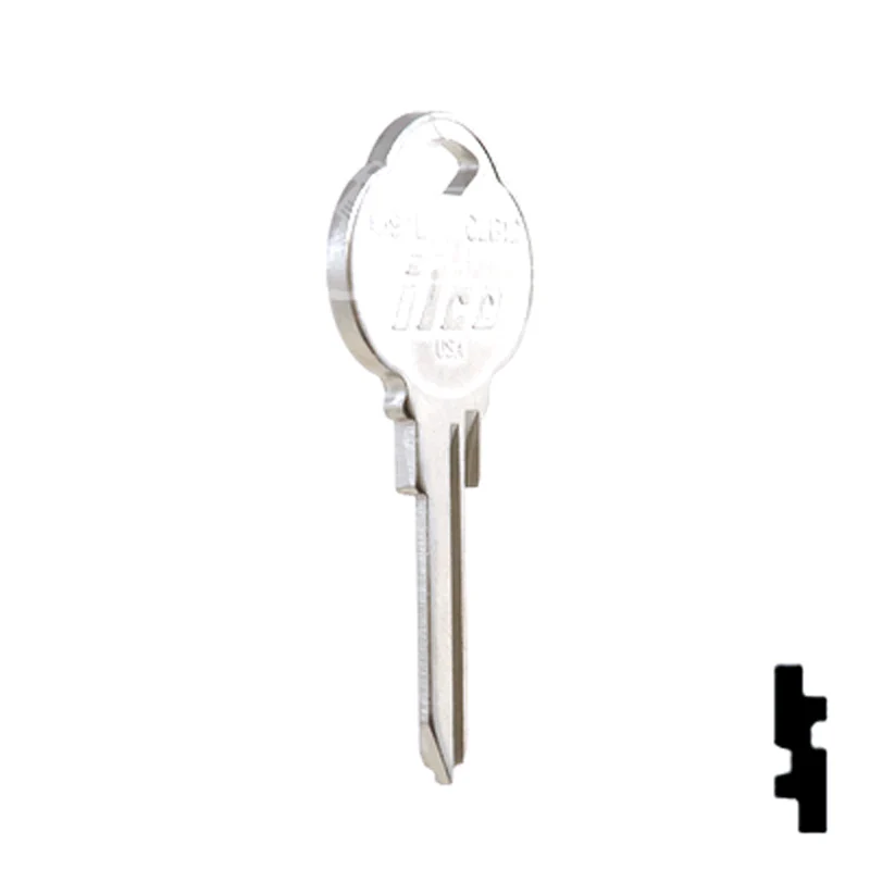 Uncut Key Blank | The Club | 1591L, CLB12 - Image 5