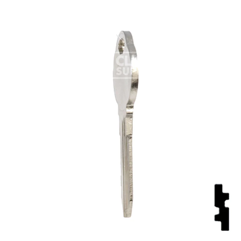 Uncut Key Blank | The Club | 1591L, CLB12 - Image 8