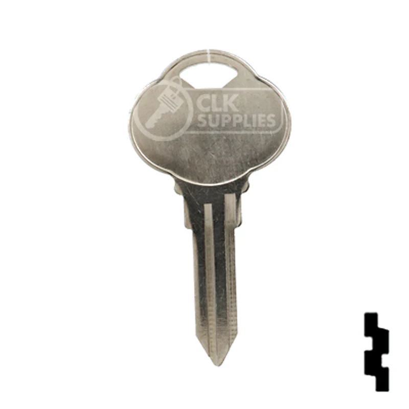 Uncut Key Blank | The Club | 1591N, CLB14 - Image 14