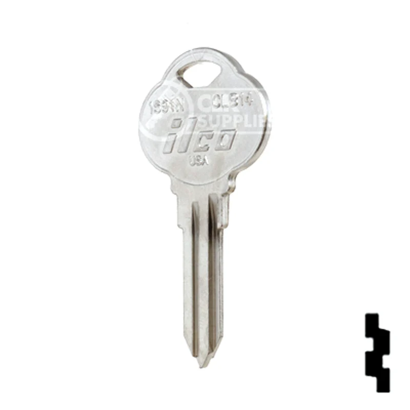 Uncut Key Blank | The Club | 1591N, CLB14 - Image 24