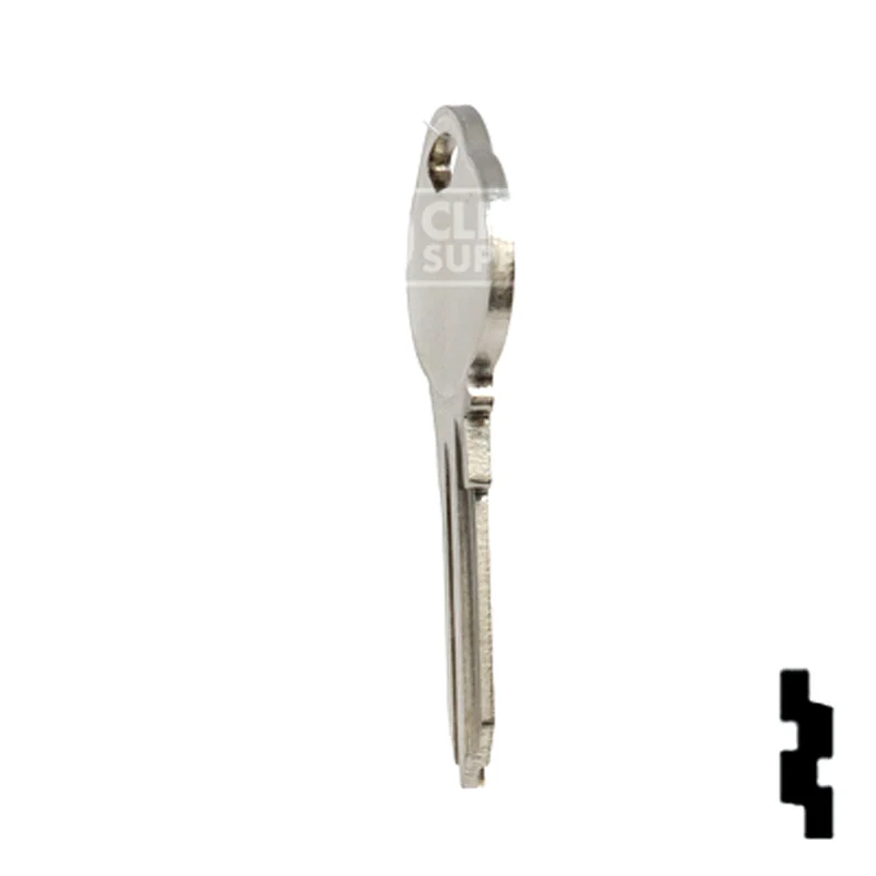 Uncut Key Blank | The Club | 1591N, CLB14 - Image 9