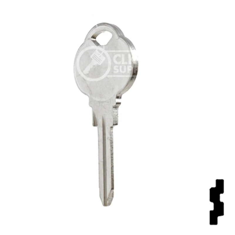 Uncut Key Blank | The Club | 1591P, CLB15 - Image 10