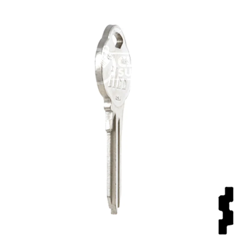 Uncut Key Blank | The Club | 1591P, CLB15 - Image 6