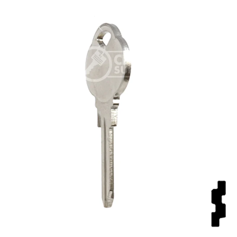 Uncut Key Blank | The Club | 1591P, CLB15 - Image 9