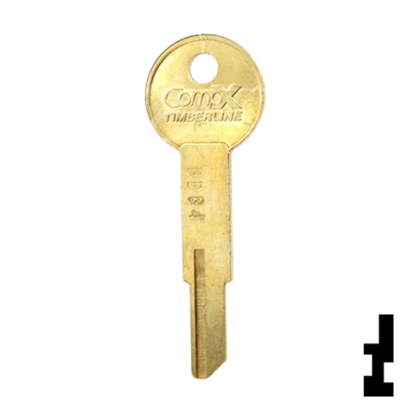Uncut Key Blank | Timberline | BD84 - Image 12