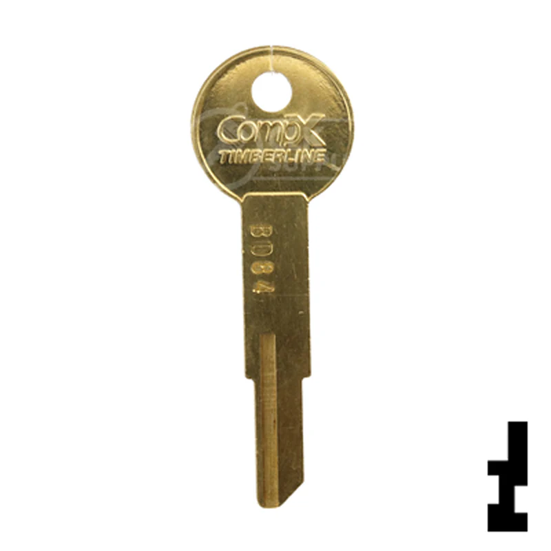 Uncut Key Blank | Timberline | BD84 - Image 13
