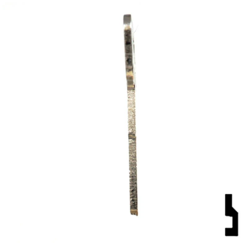 Uncut Key Blank | Toyota | TOYO-25, TA6 - Image 7
