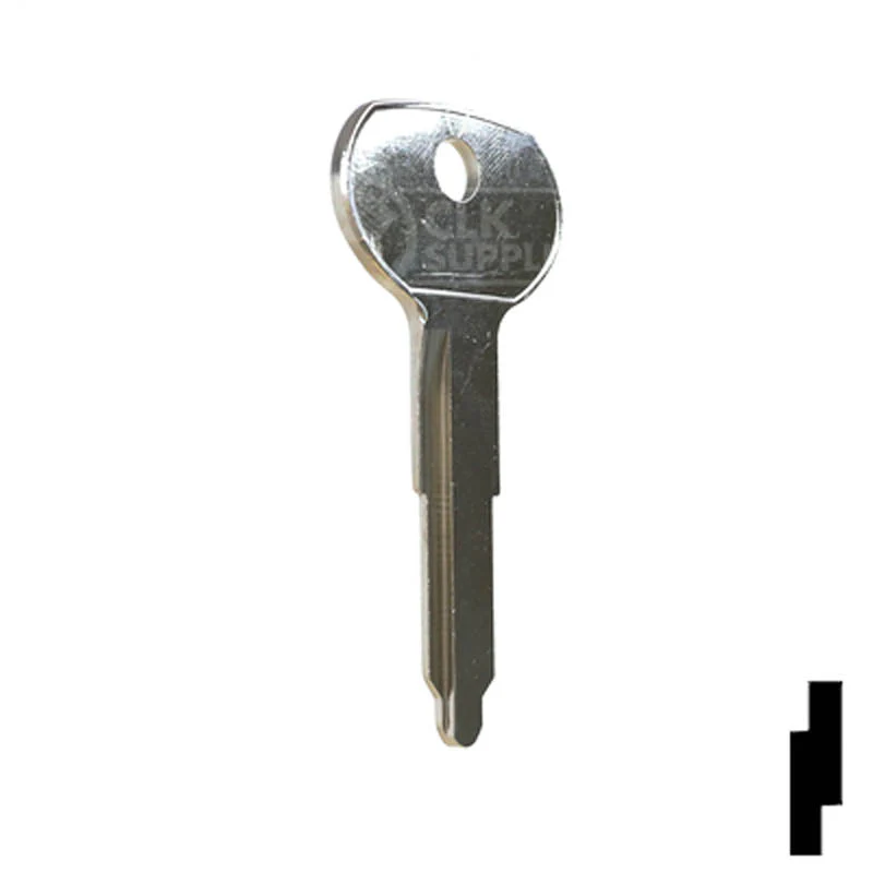 Uncut Key Blank | Toyota | T61D - Image 17