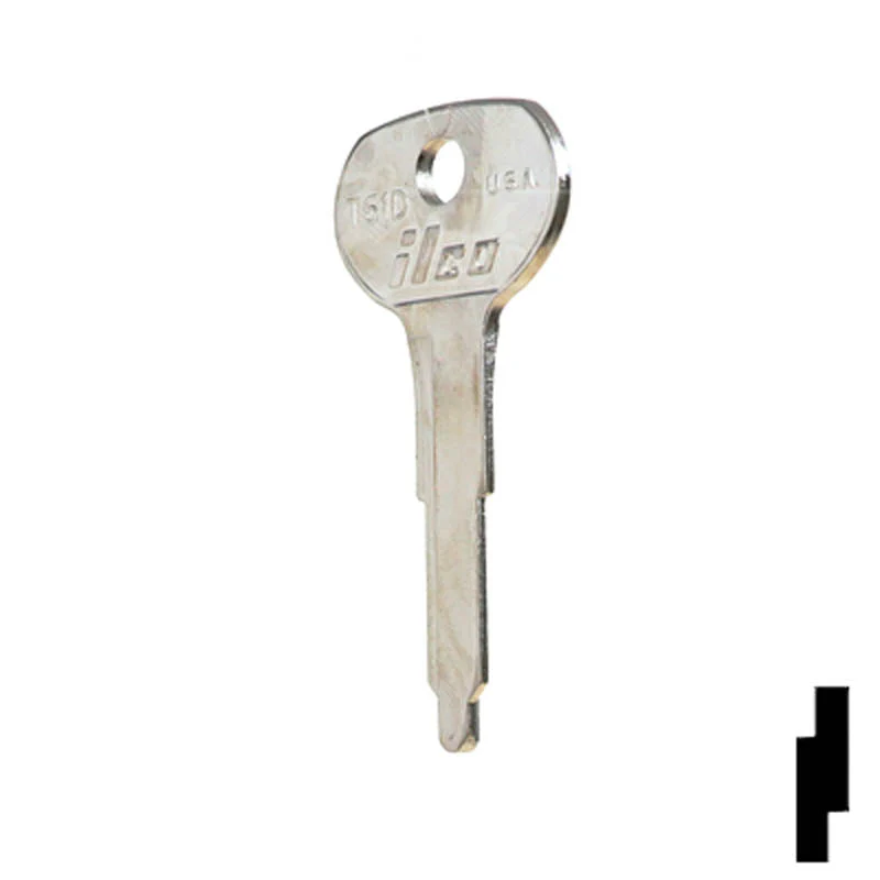 Uncut Key Blank | Toyota | T61D - Image 23