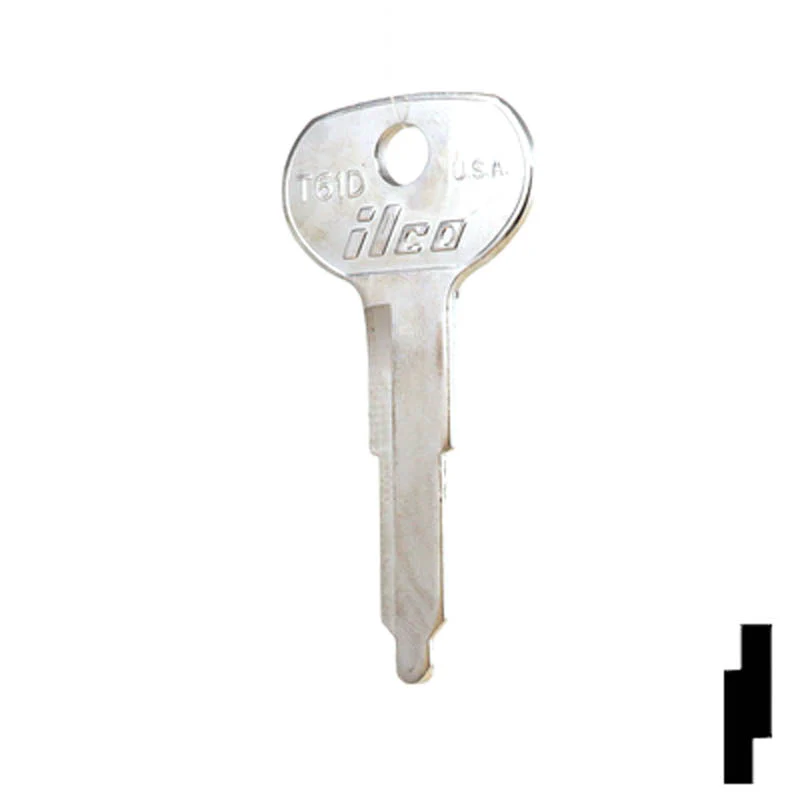 Uncut Key Blank | Toyota | T61D - Image 24