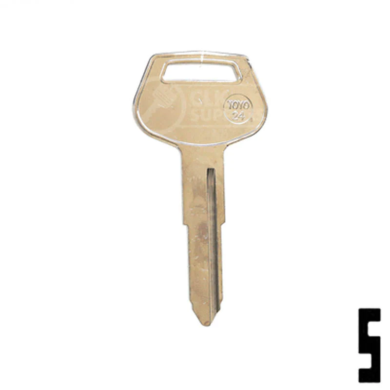 Uncut Key Blank | Toyota, Chrysler | TOYO-24 - Image 14