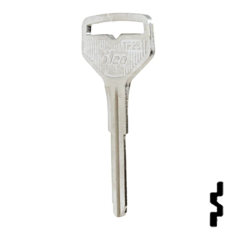 Uncut Key Blank | Toyota | TR25, T81A - Image 22