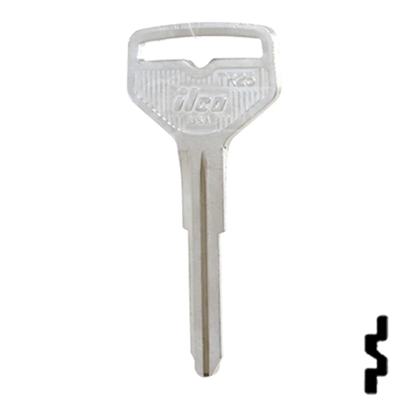 Uncut Key Blank | Toyota | TR25, T81A - Image 23
