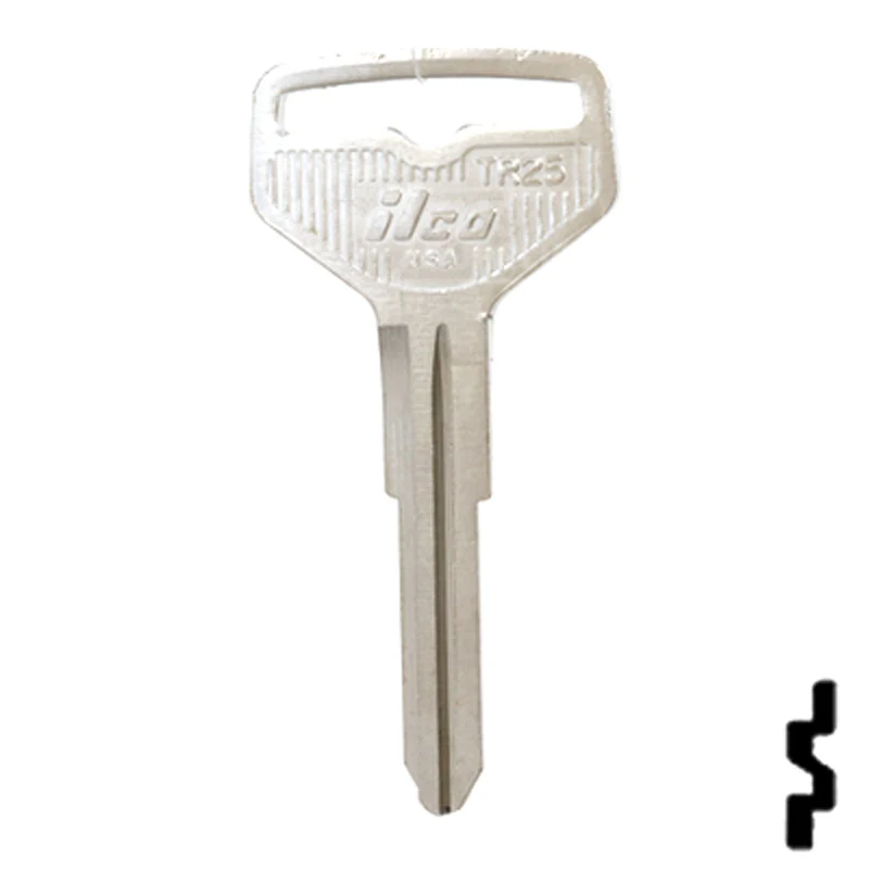 Uncut Key Blank | Toyota | TR25, T81A - Image 24