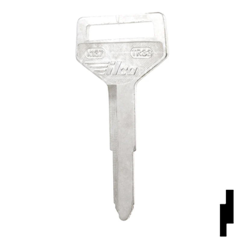 Uncut Key Blank | Toyota | X137, TR33 - Image 23