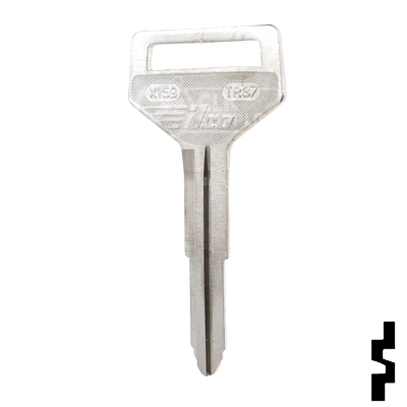 Uncut Key Blank | Toyota |  X159, TR37 - Image 24