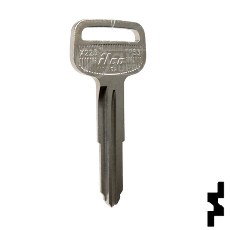 Uncut Key Blank | Toyota | X223, TR53 - Image 3