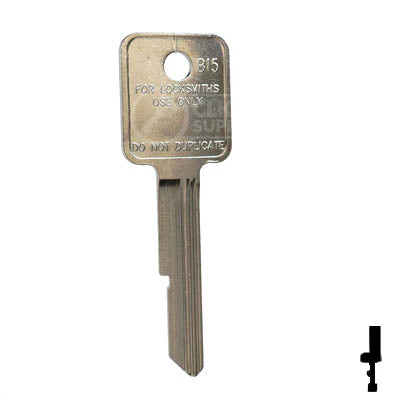 Uncut Key Blank | B15 | GM Key - Image 2