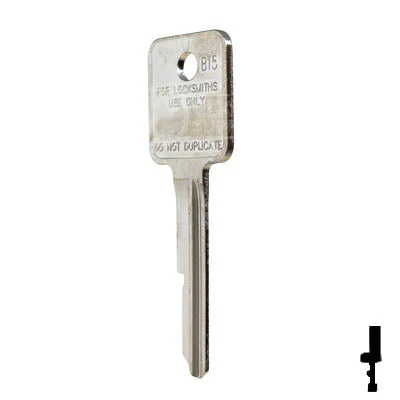 Uncut Key Blank | B15 | GM Key - Image 22