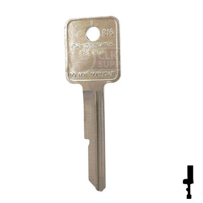 Uncut Key Blank | B15 | GM Key - Image 24