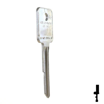 Uncut Key Blank | B15 | GM Key - Image 5