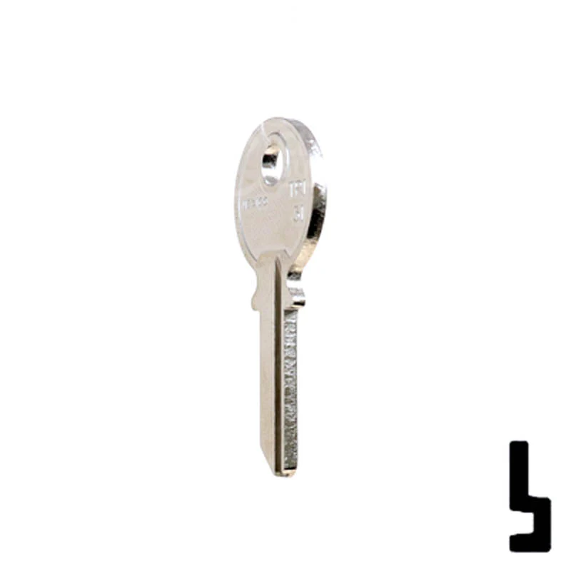 Uncut Key Blank | Tri-Circle | TRI-3I - Image 10