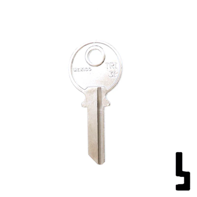 Uncut Key Blank | Tri-Circle | TRI-3I - Image 13