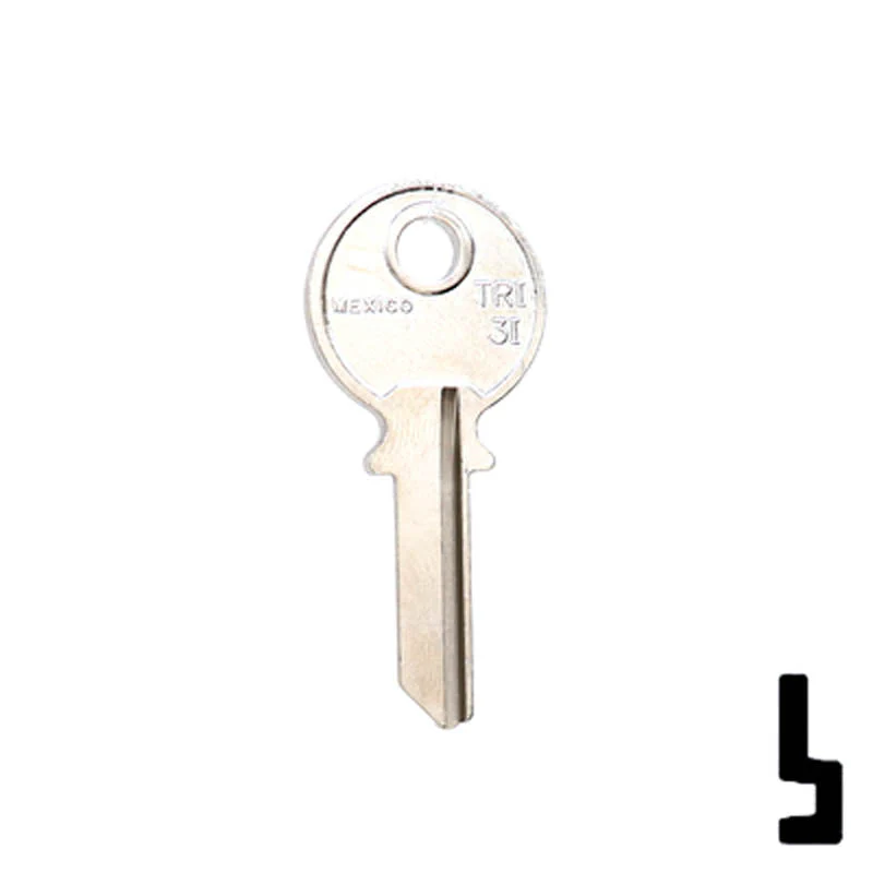 Uncut Key Blank | Tri-Circle | TRI-3I - Image 15