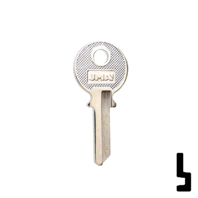 Uncut Key Blank | Tri-Circle | TRI-3I - Image 3