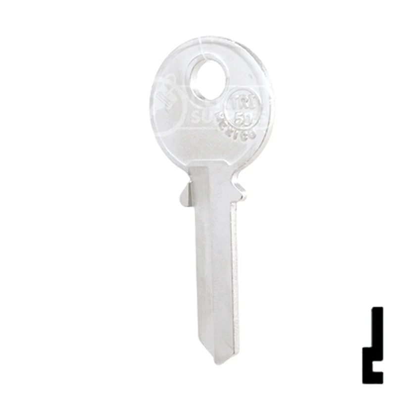Uncut Key Blank | Tri-Circle | TRI-5D - Image 11