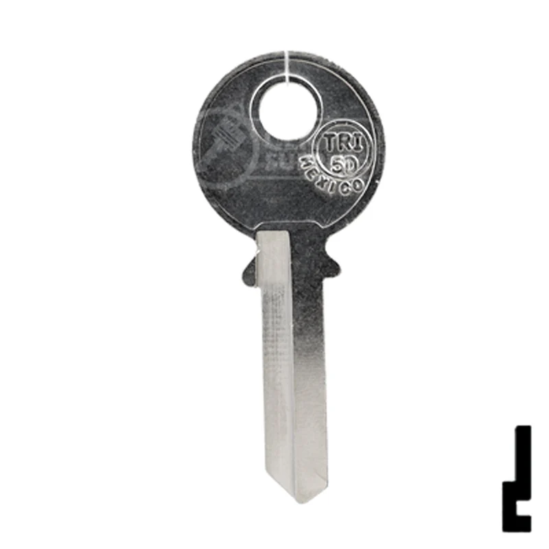 Uncut Key Blank | Tri-Circle | TRI-5D - Image 13