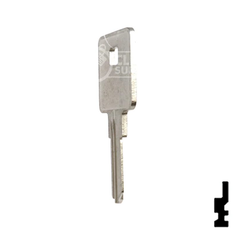 Uncut Key Blank | TriMark | 1601, TM1 - Image 10