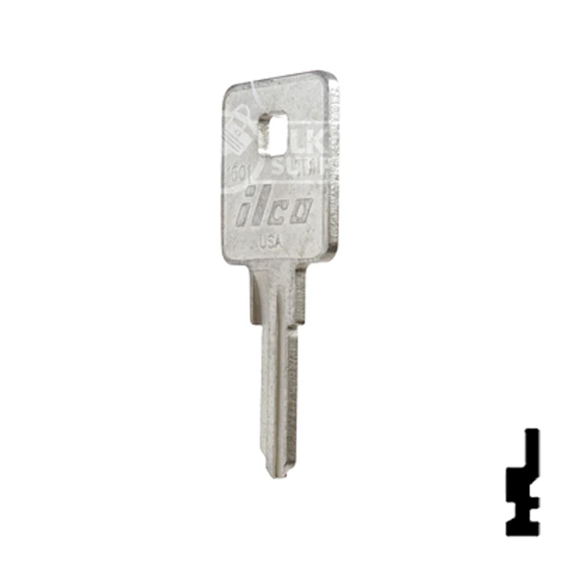 Uncut Key Blank | TriMark | 1601, TM1 - Image 23
