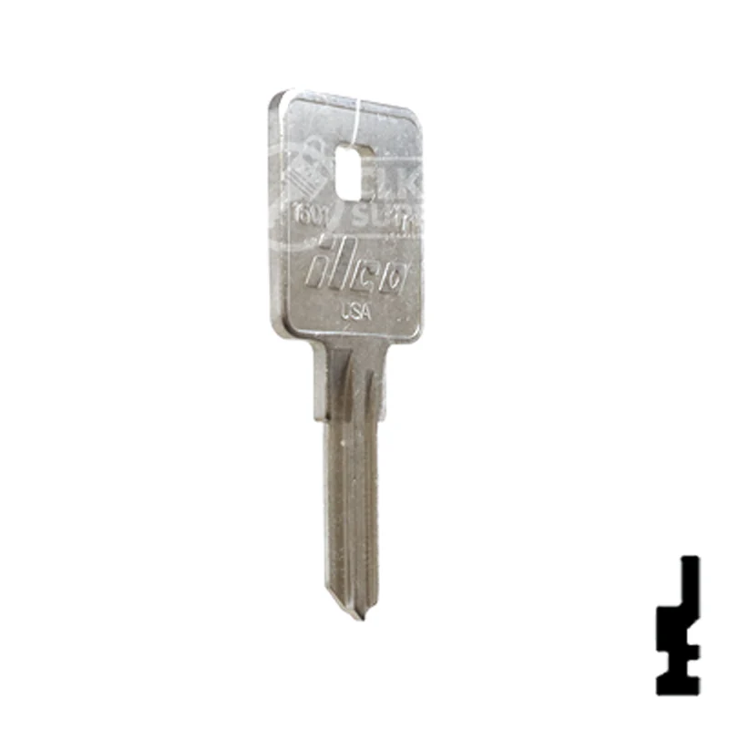 Uncut Key Blank | TriMark | 1601, TM1 - Image 5