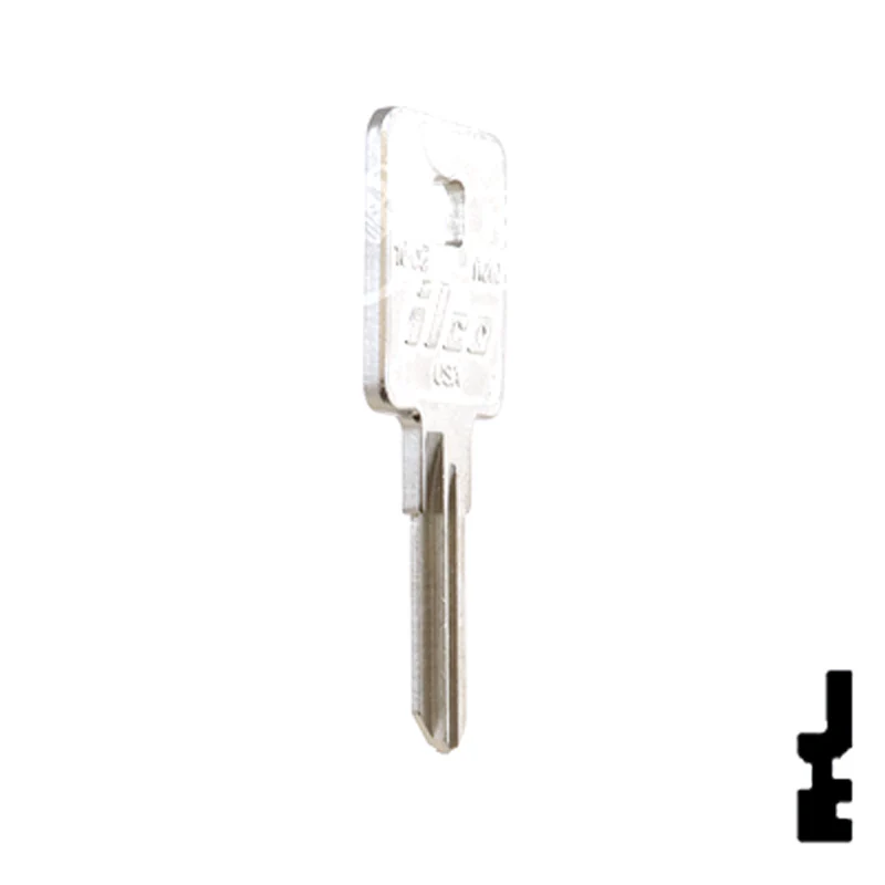 Uncut Key Blank | TriMark | 1602, TM2 - Image 6