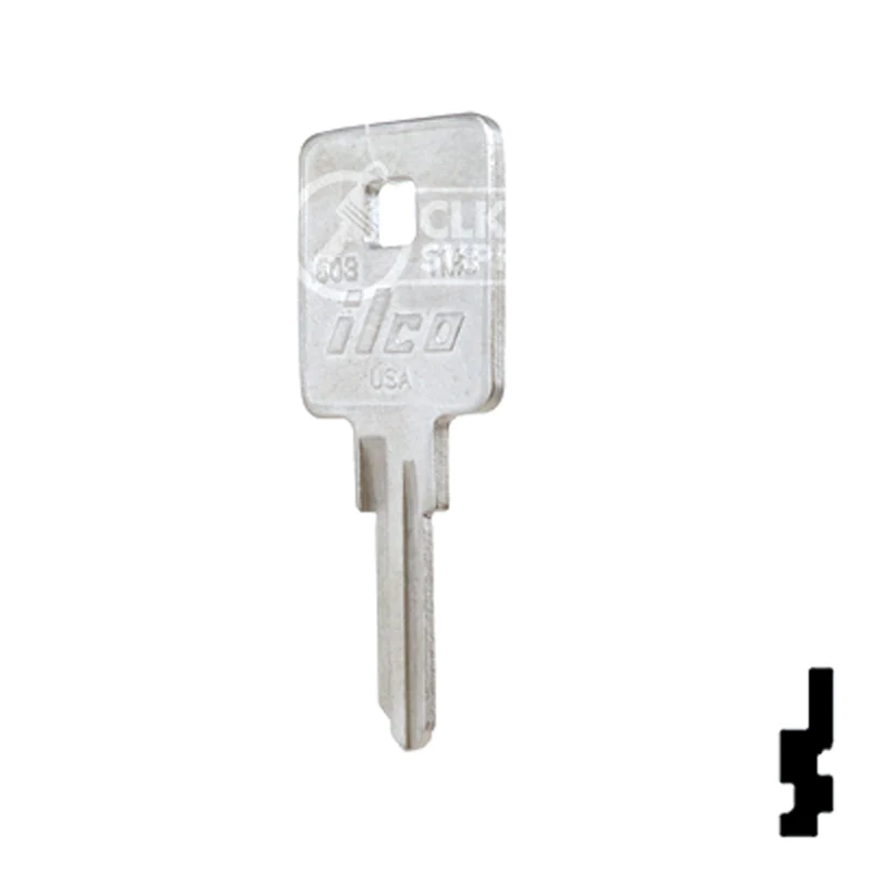 Uncut Key Blank | TriMark | 1603, TM3 - Image 23