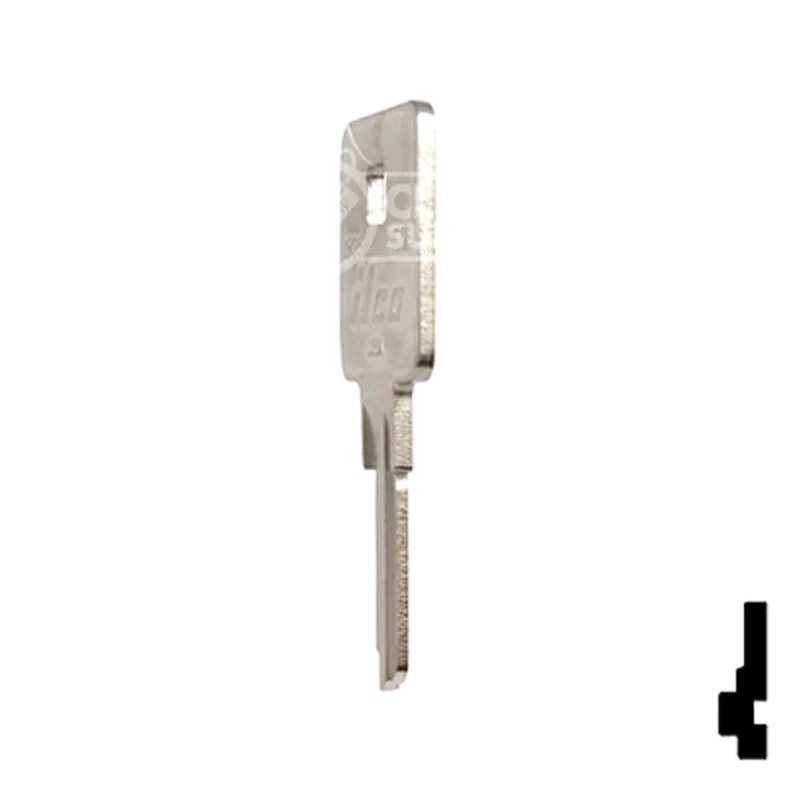Uncut Key Blank | TriMark | 1606, TM6 - Image 22