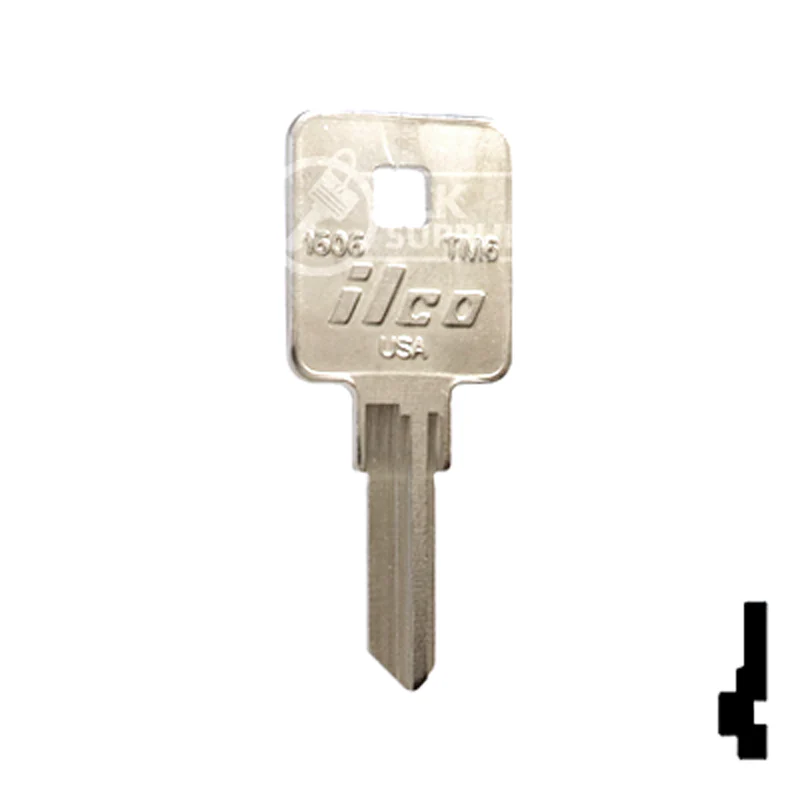 Uncut Key Blank | TriMark | 1606, TM6 - Image 3