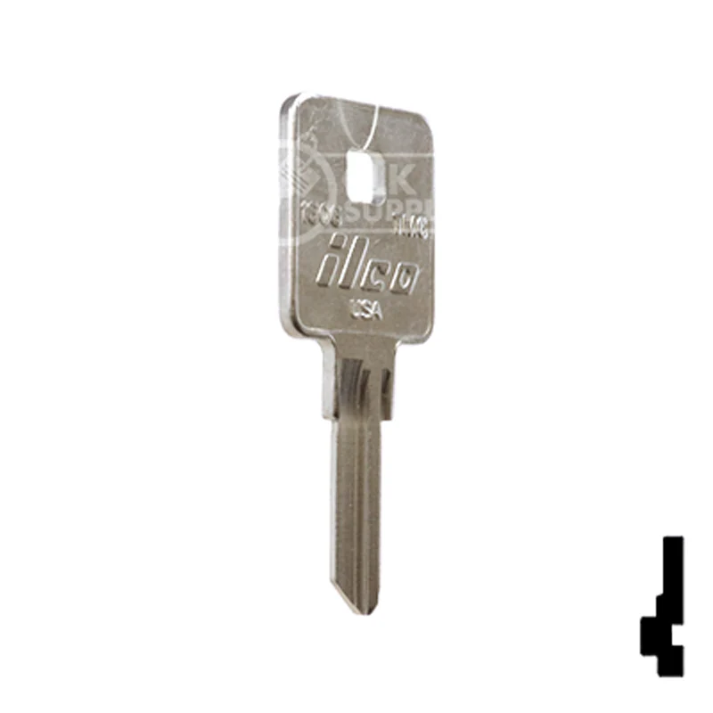 Uncut Key Blank | TriMark | 1606, TM6 - Image 5