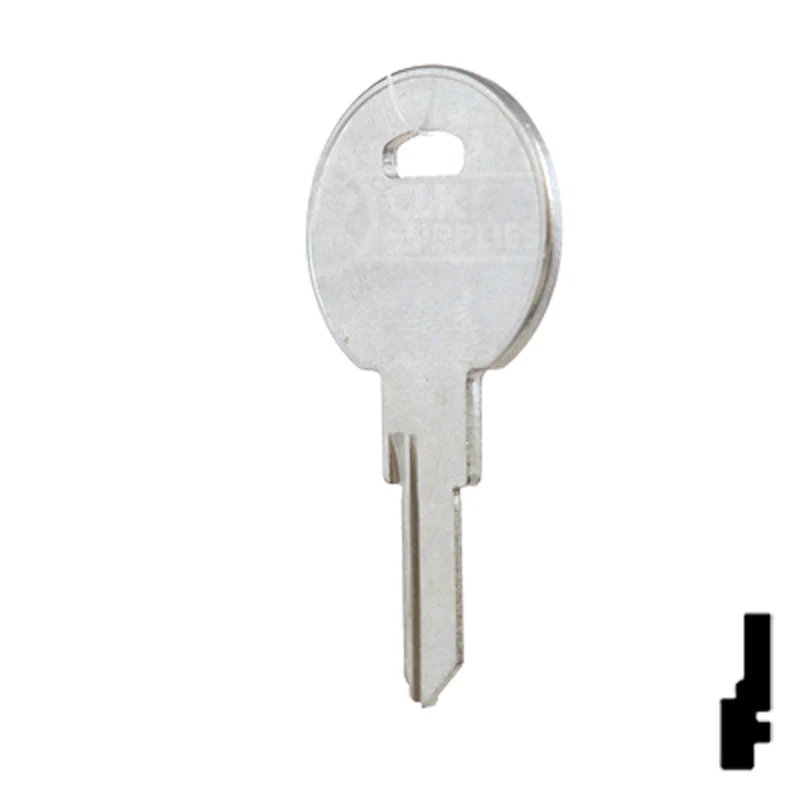 Uncut Key Blank | TriMark | 1608, TM8 - Image 10