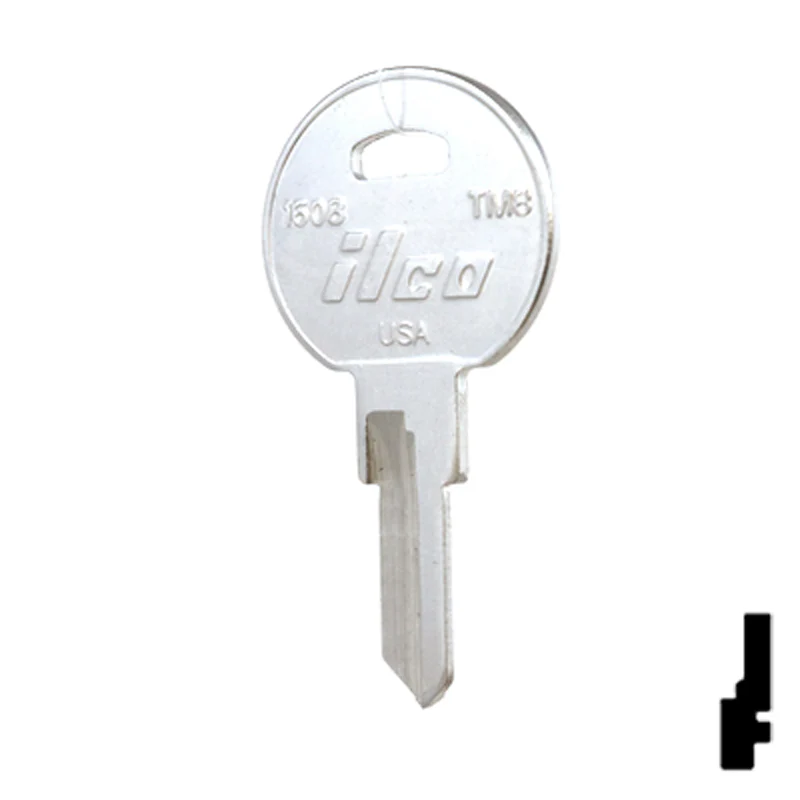 Uncut Key Blank | TriMark | 1608, TM8 - Image 24