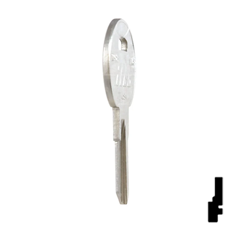 Uncut Key Blank | TriMark | 1608, TM8 - Image 5